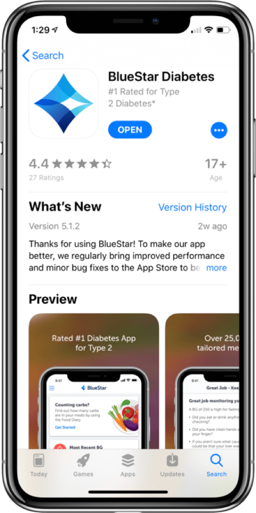 App store get started