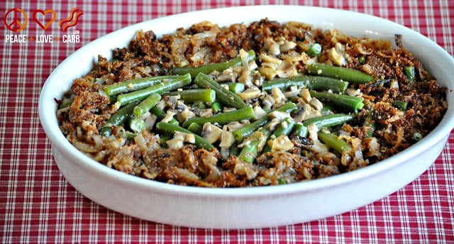 Low Carb Green Bean Casserole