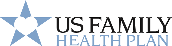 Frontpage US Family logo PMS279 2 inch