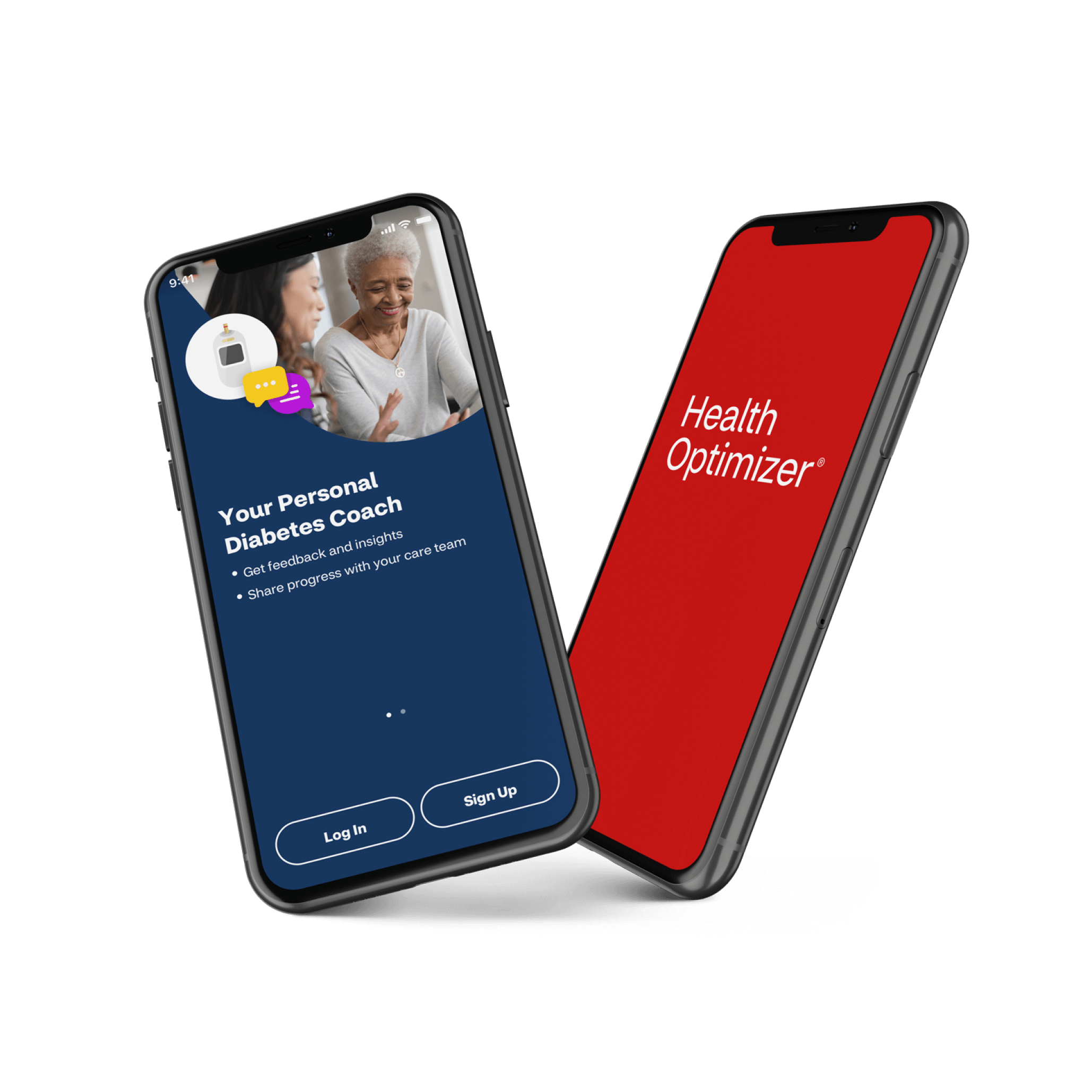 CVSHealth Isometric Phone Mockup