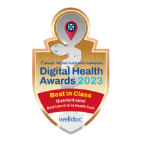 Digital Health Awards 2023 - Best in Class Quarterfinalist