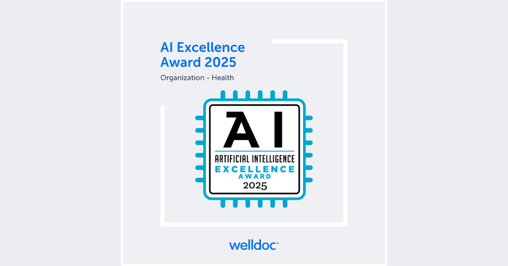 AI Excellence Award 2025. Organization - Health. Welldoc