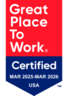 Great Place to Work Certified Mar 2025-Mar 2026