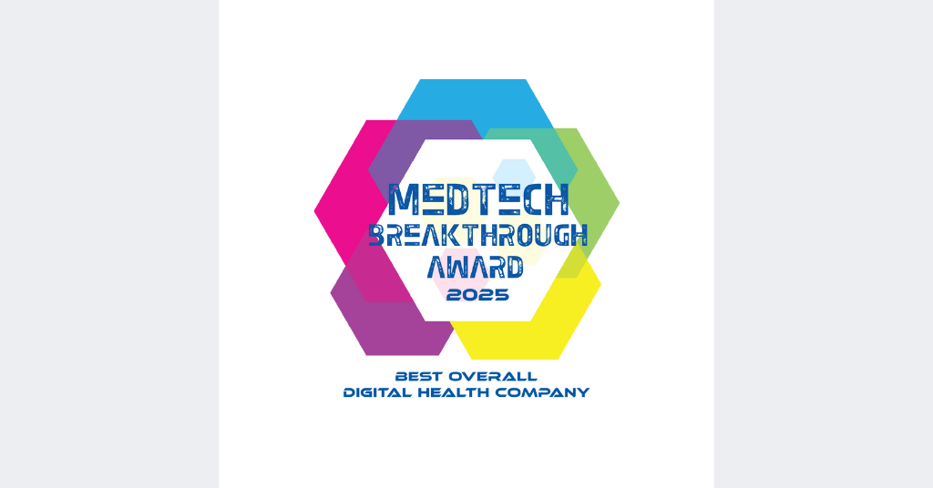 MedTech Breakthrough Award 2025 - Best Overall Digital Health Company